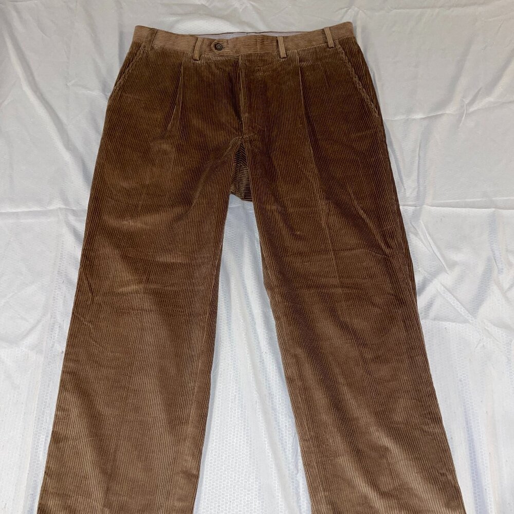 Like New 34x29 Canali Corduroy Pants